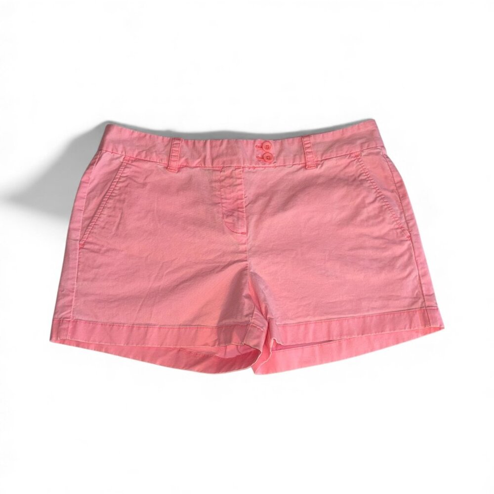 Vineyard Vines Pink Chino Shorts Size 8 Preppy Classic Style
